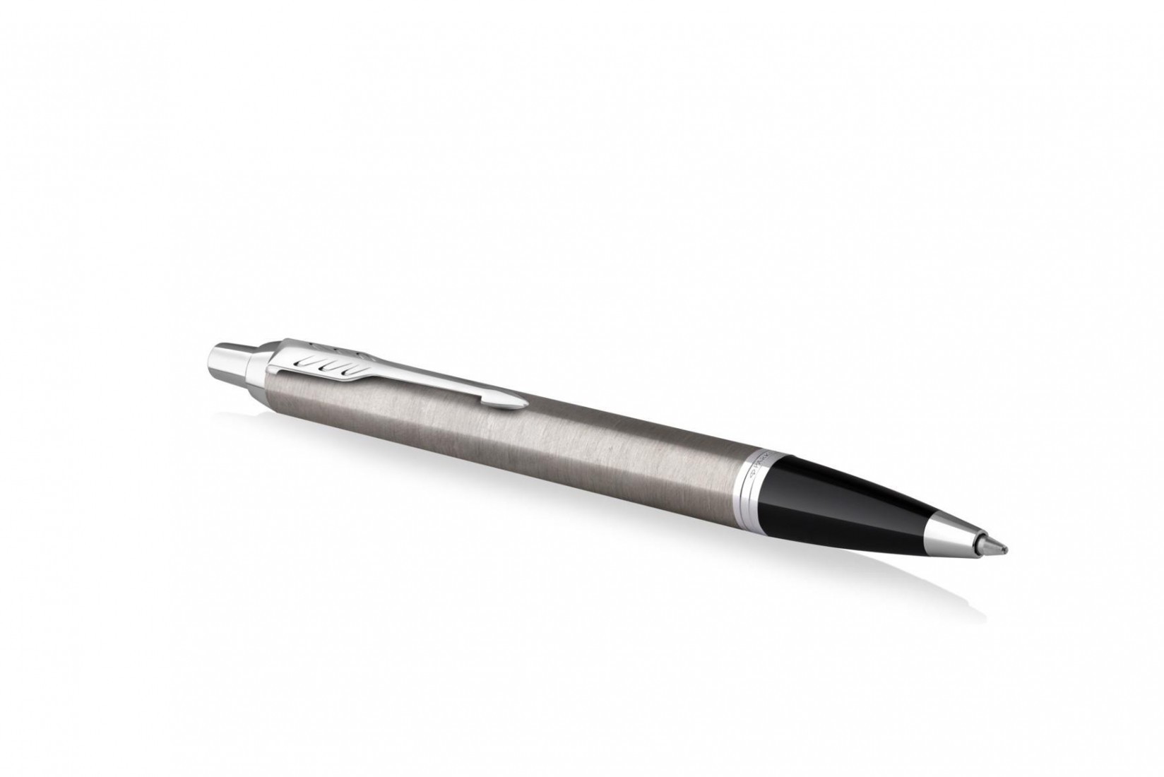 Parker IM Essential Stainless Steel CT Set Rollerball and Ballpen