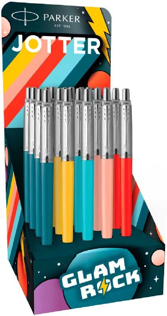 Parker Jotter (Glam Rock) Vermilion Ballpen