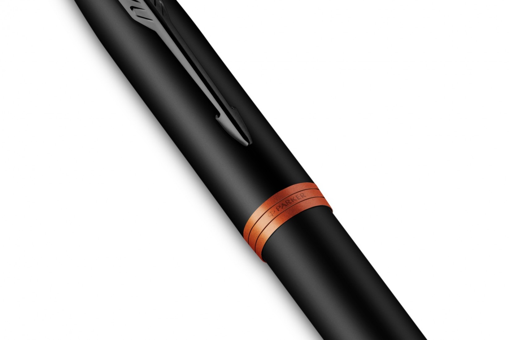 Parker IM Vibrant Rings flame orange Fountain Pen
