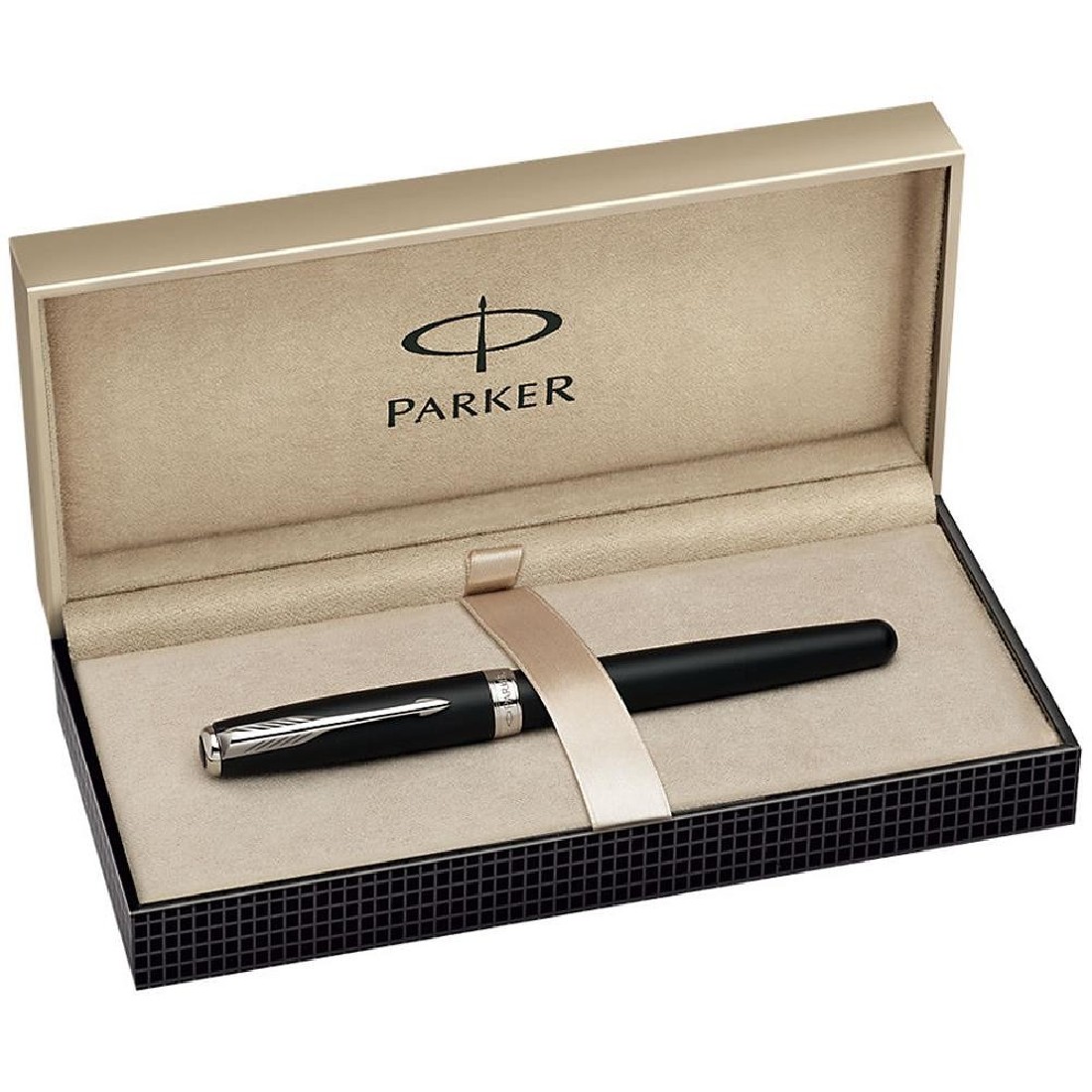 Parker Sonnet Matte Black Palladium Trims CT Fountain pen