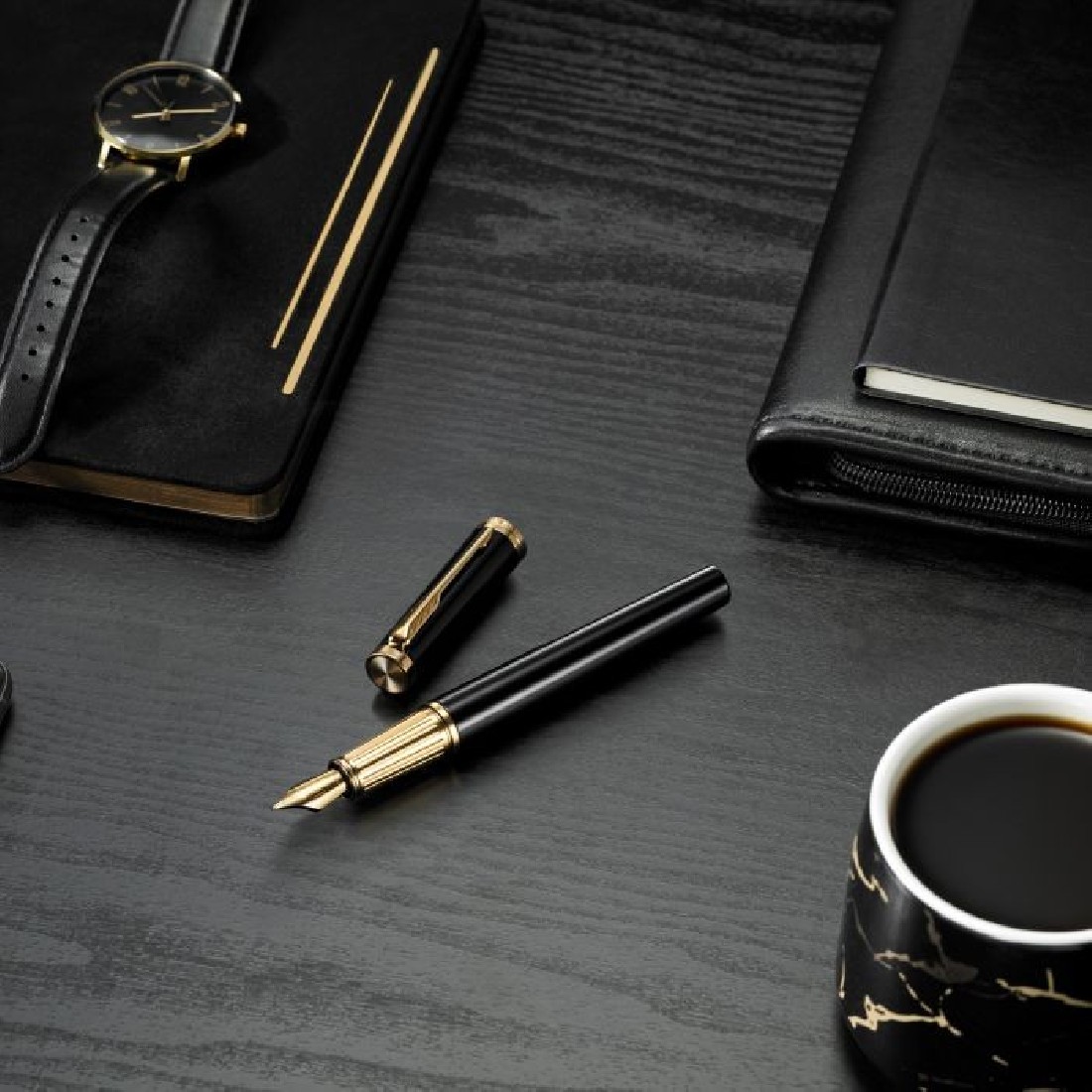 Parker Ingenuity 2023 Core Black GT Fountain pen