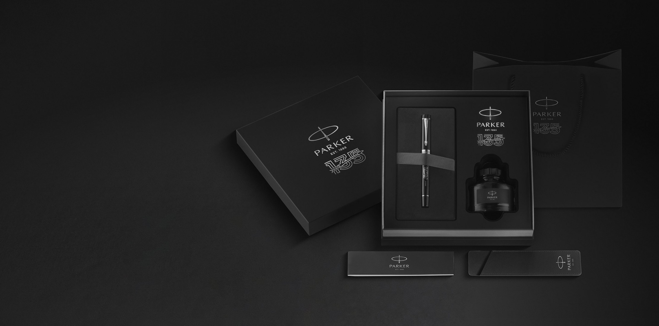 Parker Duofold 135th Anniversary Centennial Fountain Pen Chrome Trims