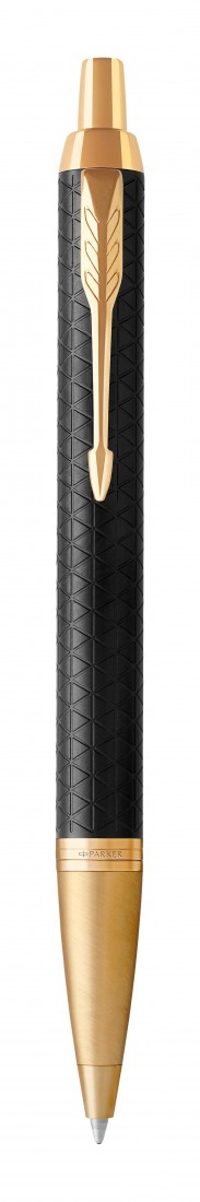 Parker IM Premium Black Gold GT Set Ballpen and Notebook PA