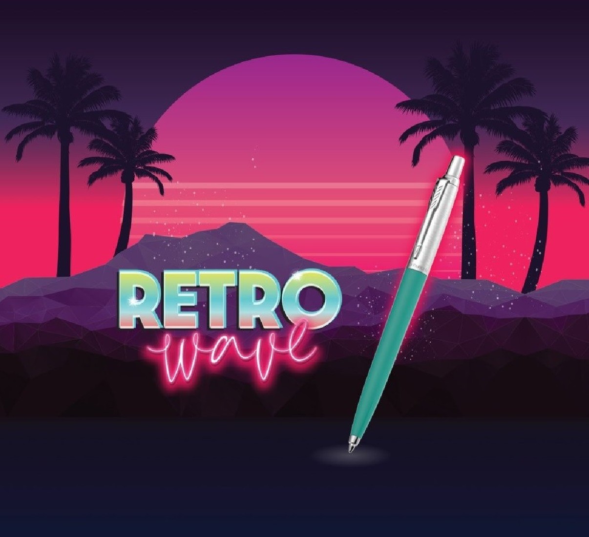 Parker Jotter Original Retro Wave Caribbean Green ballpen