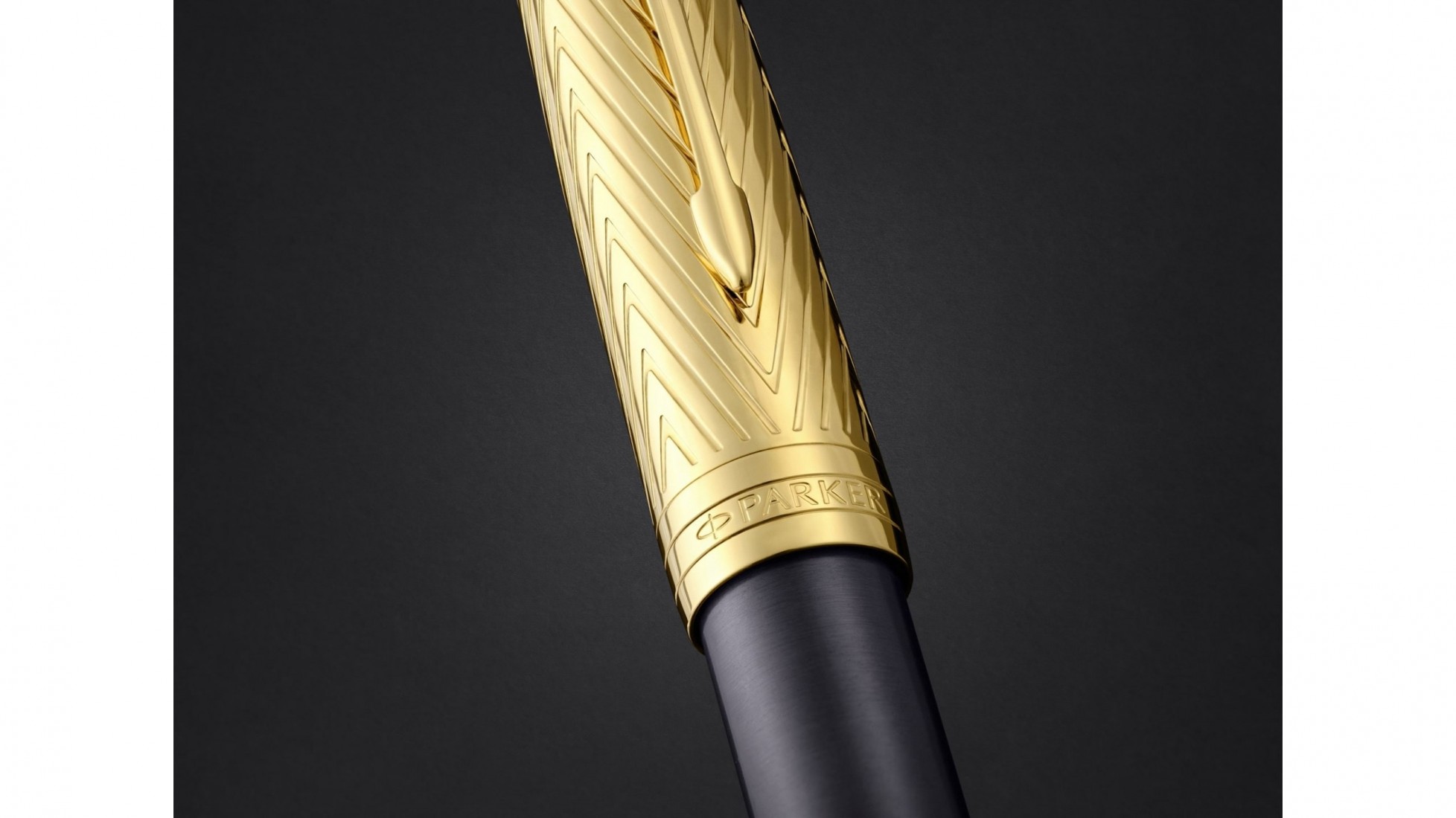 Parker Sonnet Pioneers Collection Arrow Grey Lacquer GT Rollerball