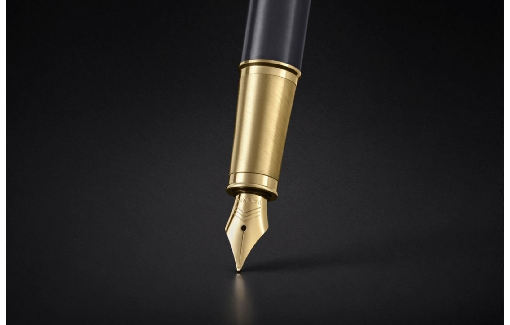 Parker IM Pioneers Collection Arrow Grey Lacquer GT Fountain Pen