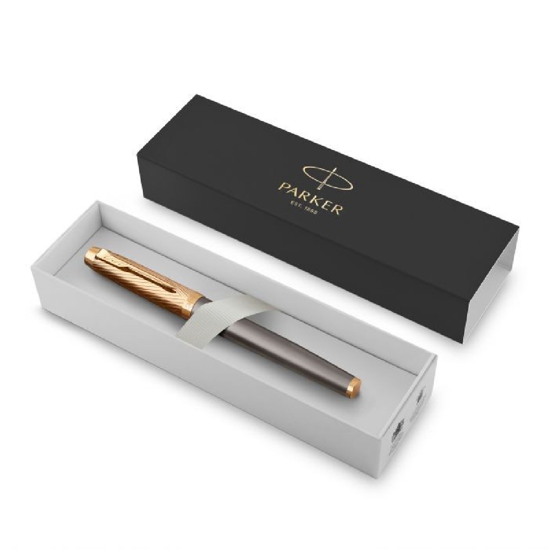 Parker IM Pioneers Collection Arrow Grey Lacquer GT Rollerball