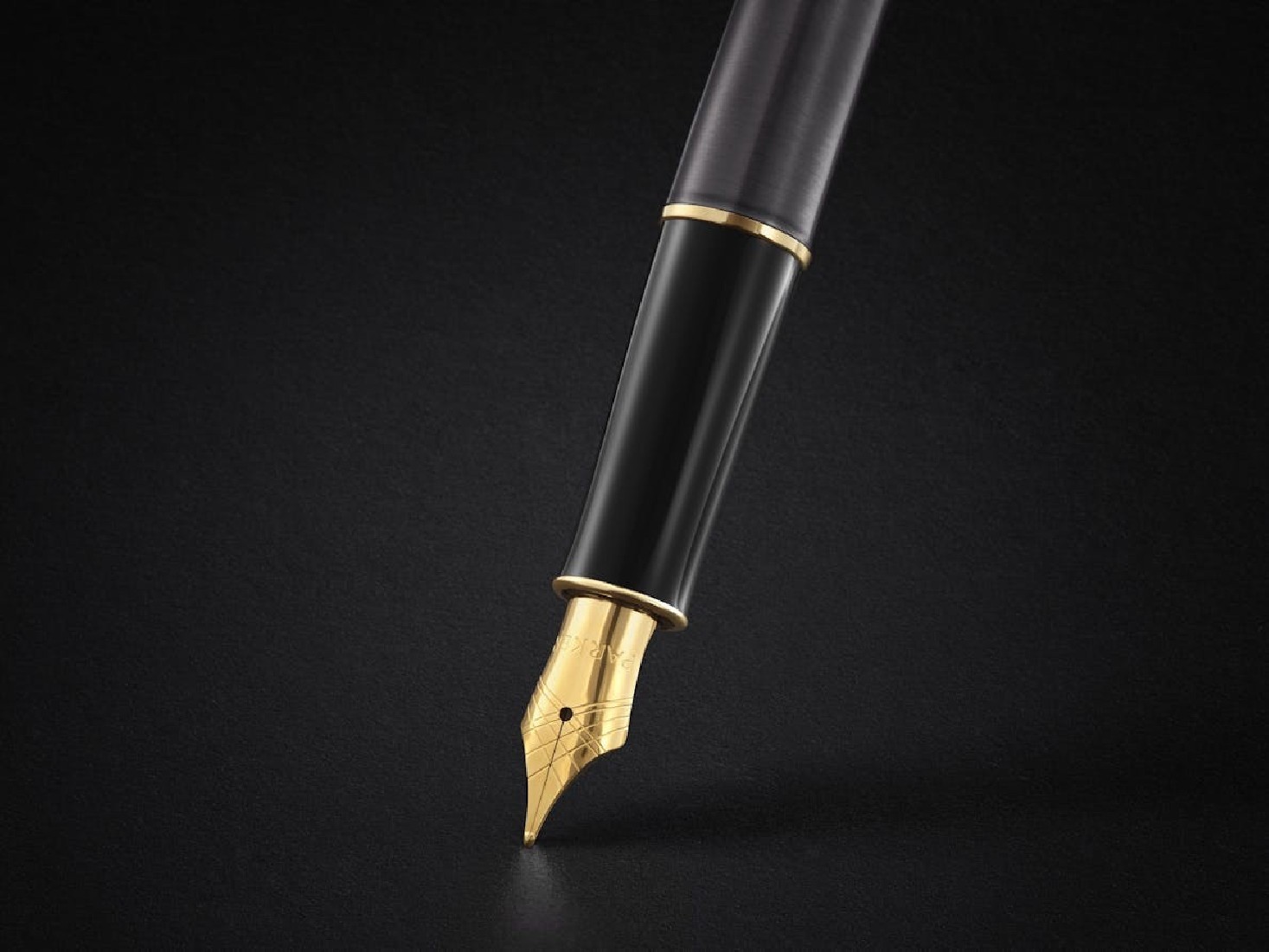 Parker Sonnet CR Grey Fountain Pen