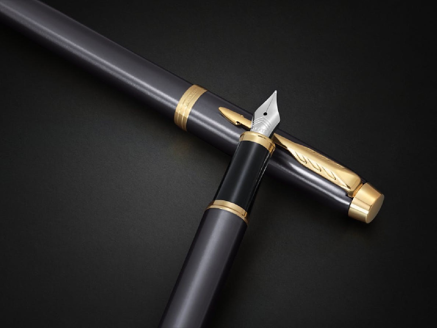 Parker IM Core Grey GT Fountain Pen