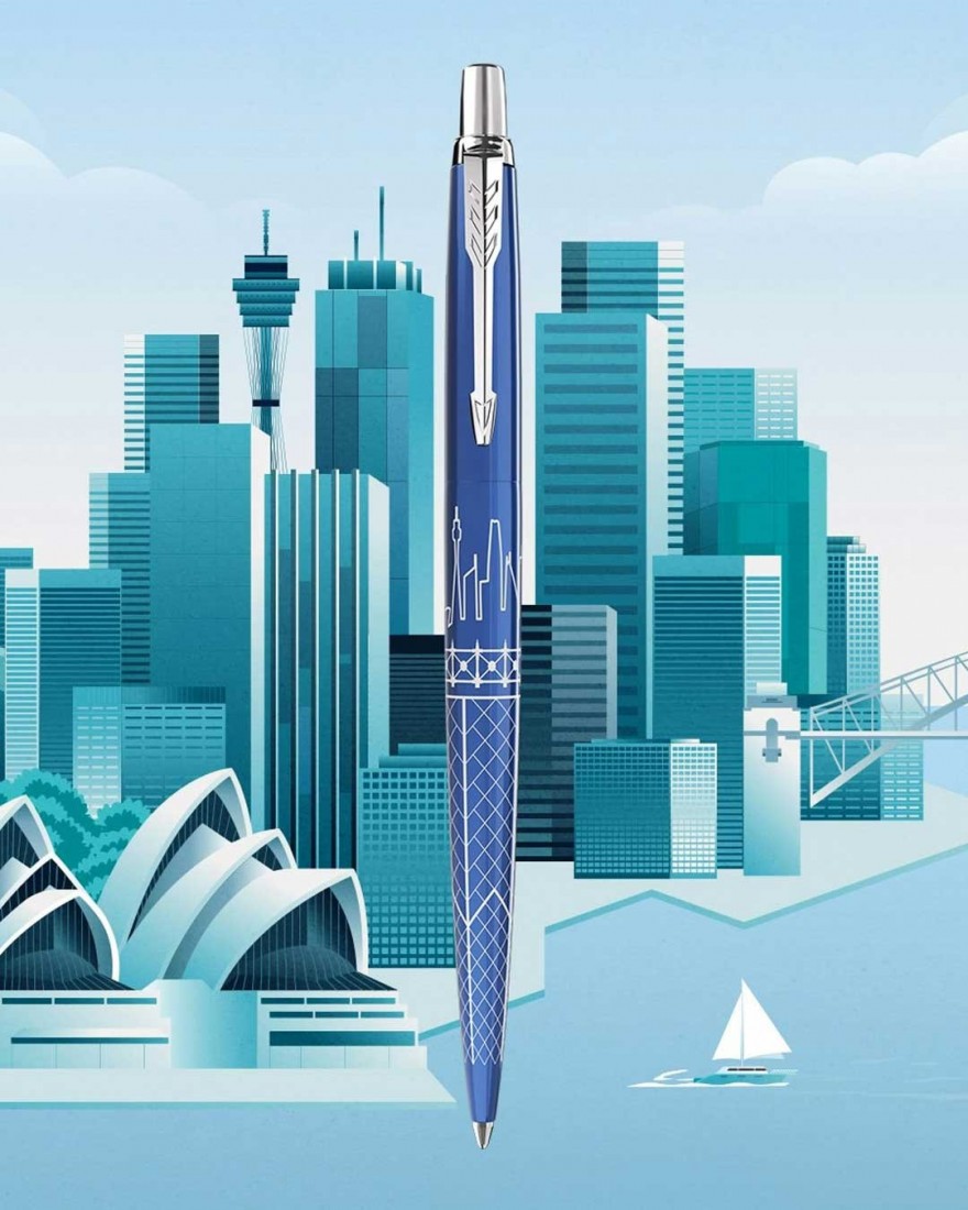 Parker Jotter Global Icons Collectors Bundle (Including Free Collectors Discplay)