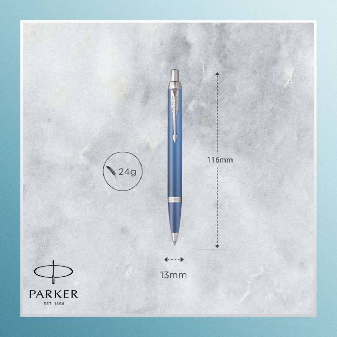 Parker IM Rituals Blue Ballpoint Pen
