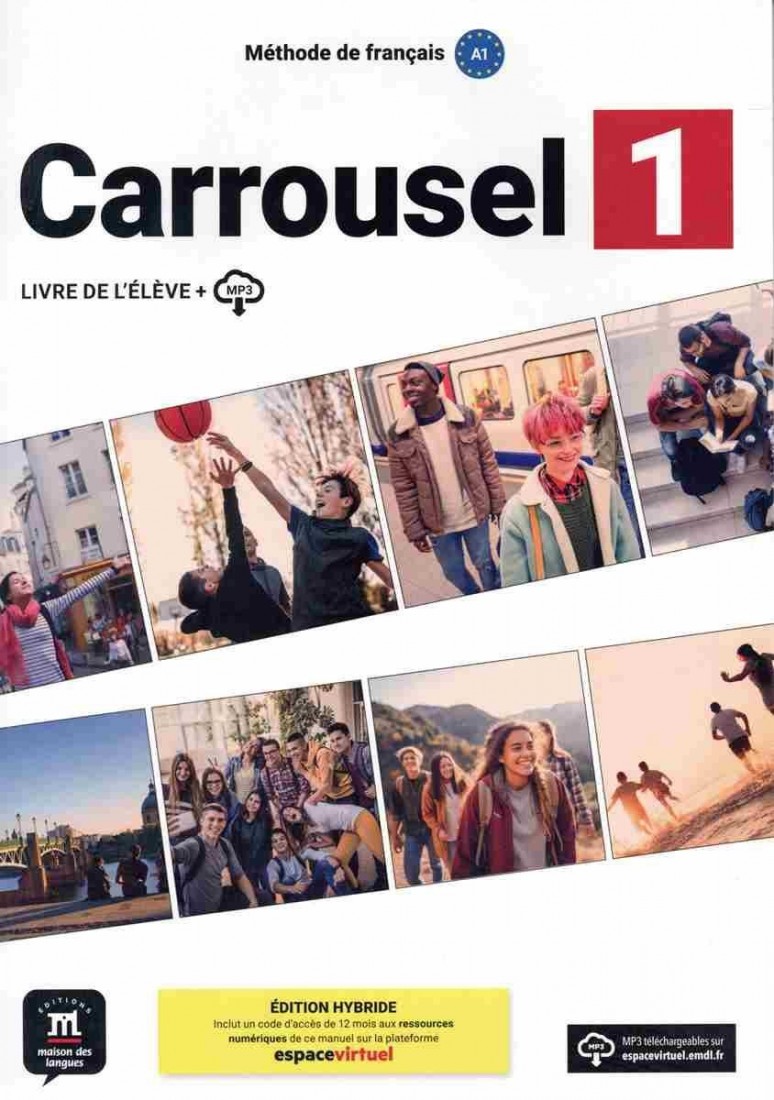 CARROUSEL 1 A1 METHODE EDITION HYBRIDE