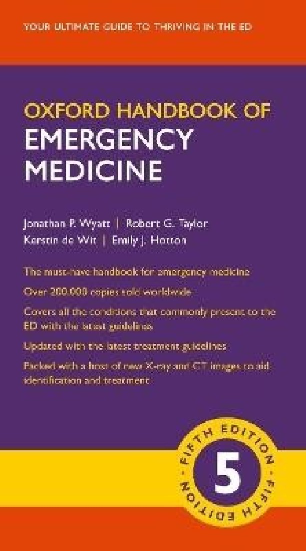 OXFORD HANDBOOK OF EMERGENCY MEDICINE 5TH EDITION