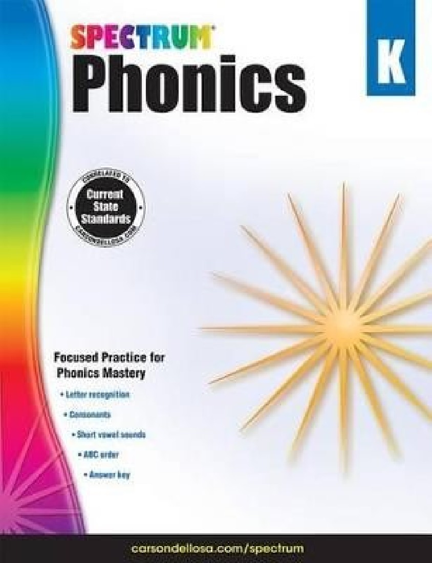 SPECTRUM PHONICS GRADE K