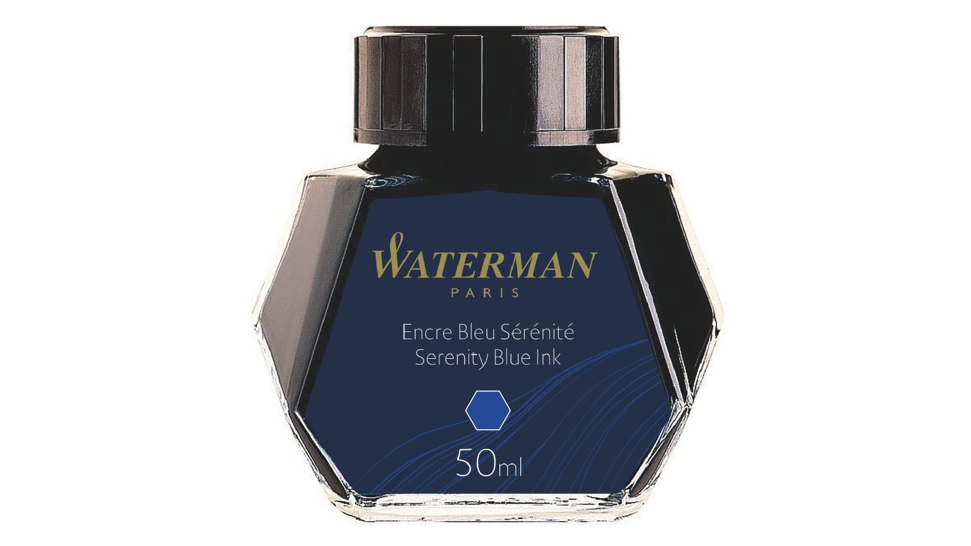Waterman ink 50ml bottle Serenity Blue