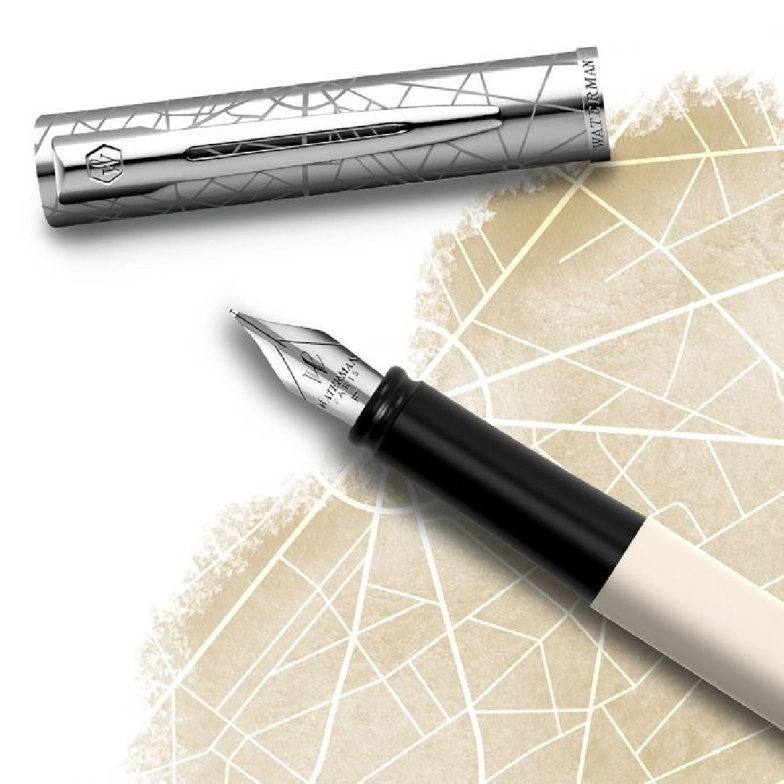 Waterman Allure Deluxe White Fountain pen