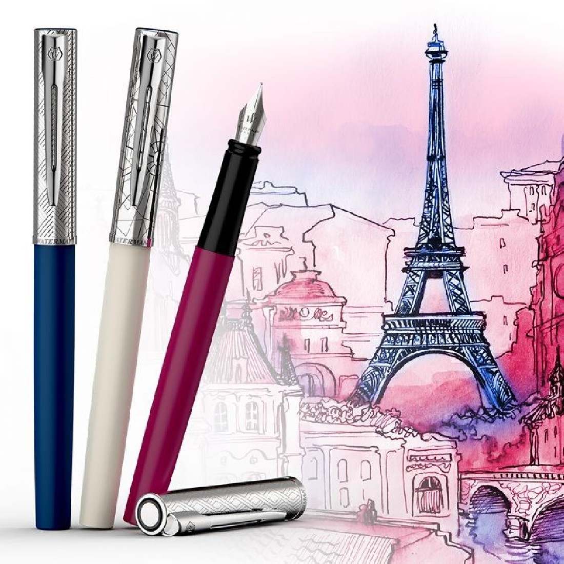 Waterman Allure Deluxe White Fountain pen