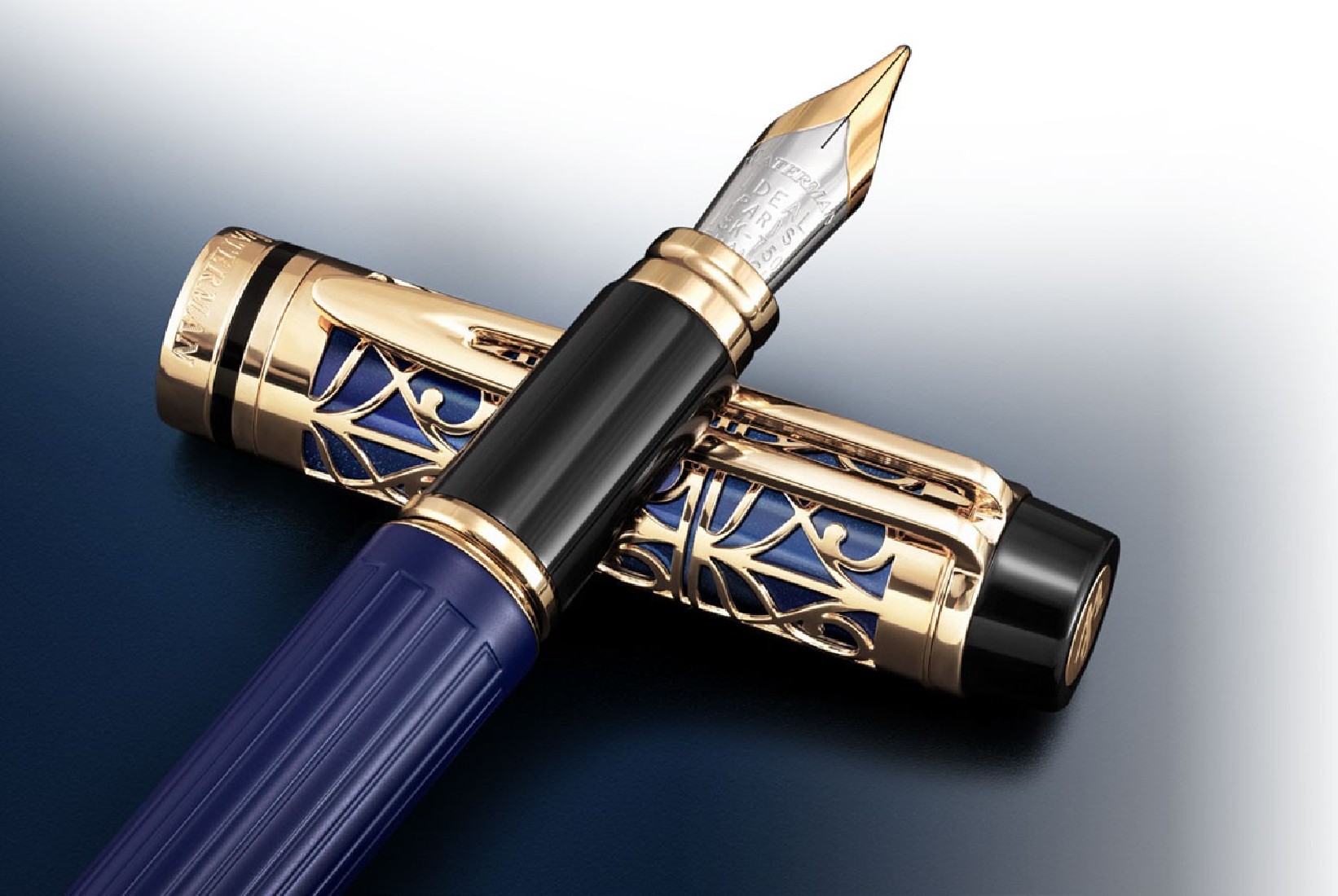 Waterman MAN Bleu De Paris Limited Edition Fountain Pen
