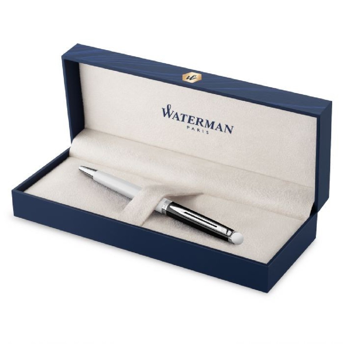 Waterman Hemisphere Colour Block Black-White Ballpen