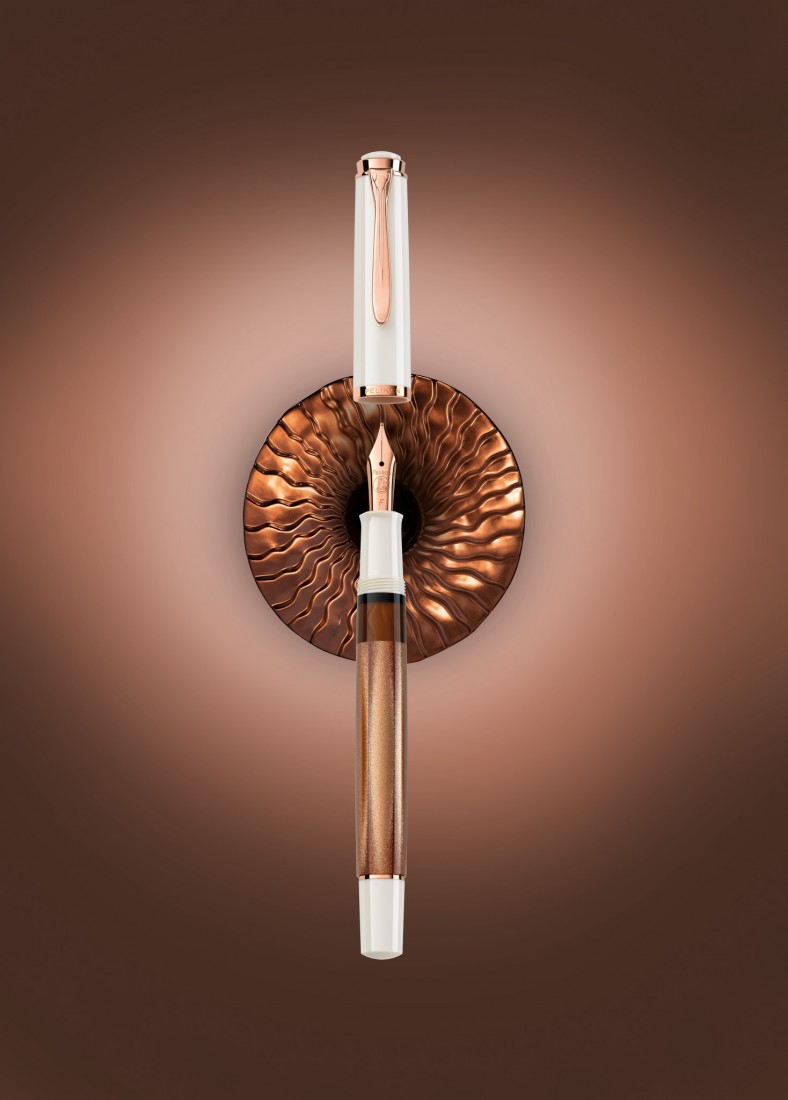 Pelikan Classic M200  Copper Rose Gold Fountain Pen