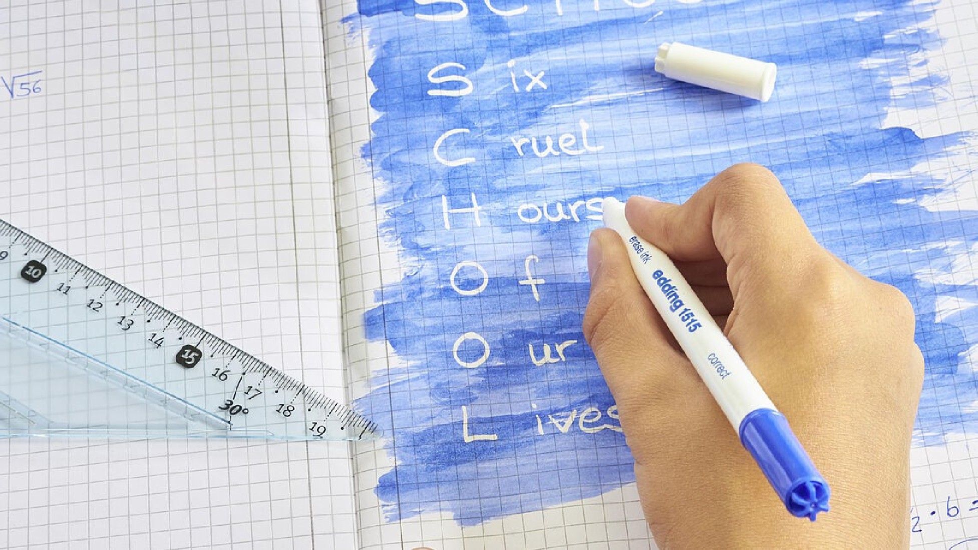 Erase & correct  ink, 1515,  for fountain pens, Edding