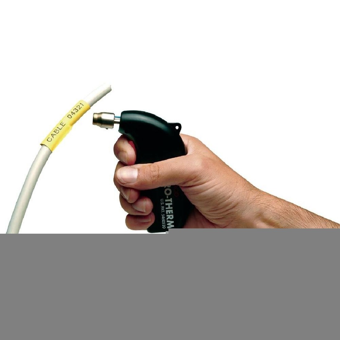 DYMO RHINO 12MM X 1.5Μ ΗΕΑΤ SHRINK TUBE YELLOW D18056