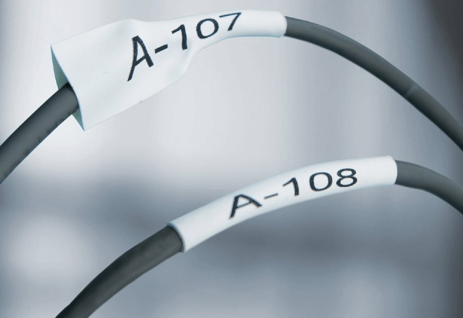 DYMO RHINO 6MM X 1.5Μ ΗΕΑΤ SHRINK TUBE WHITE D18051