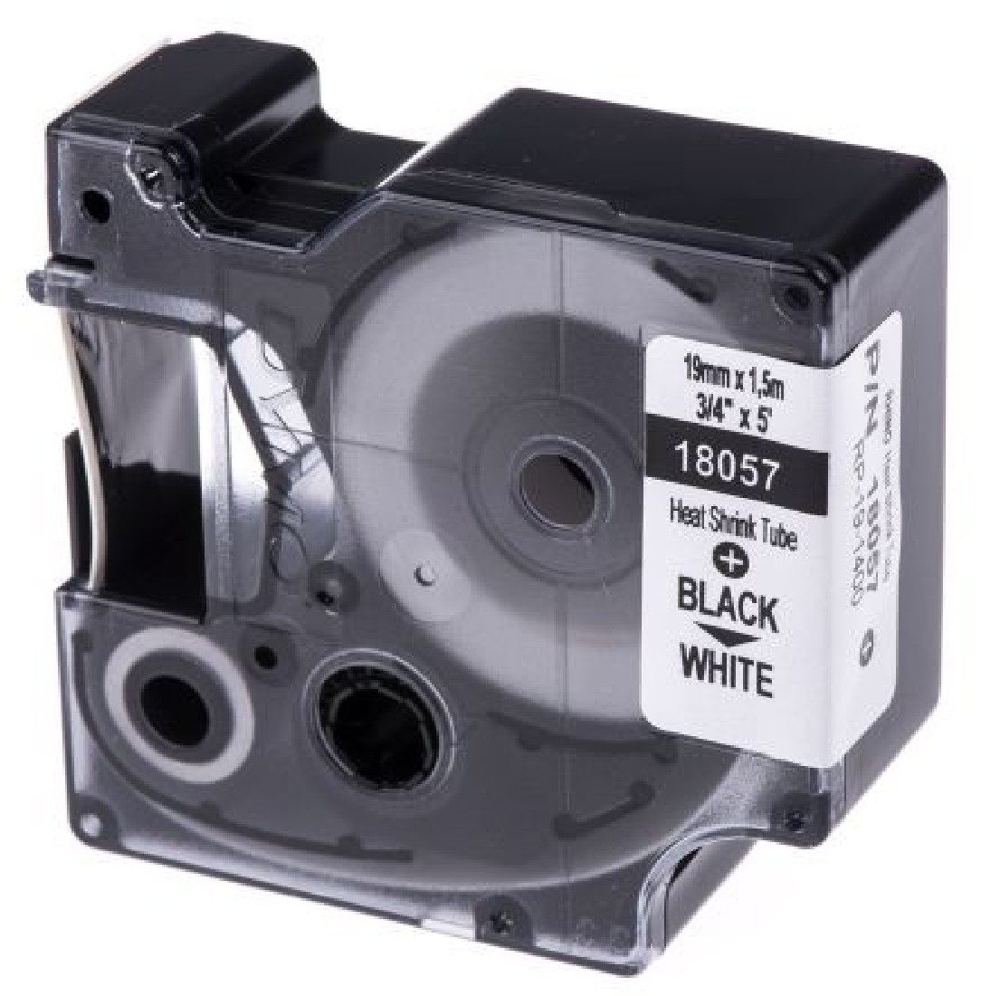 DYMO RHINO 19MM X 1.5Μ ΗΕΑΤ SHRINK TUBE WHITE D18057