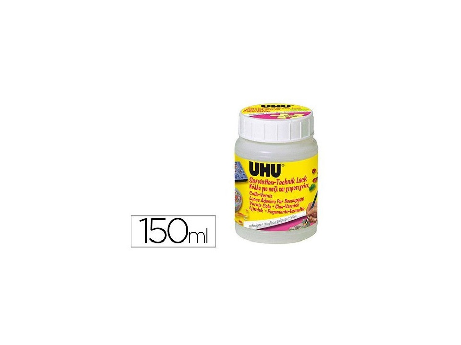 UHU Κόλλα βερνίκι 150ml 47438