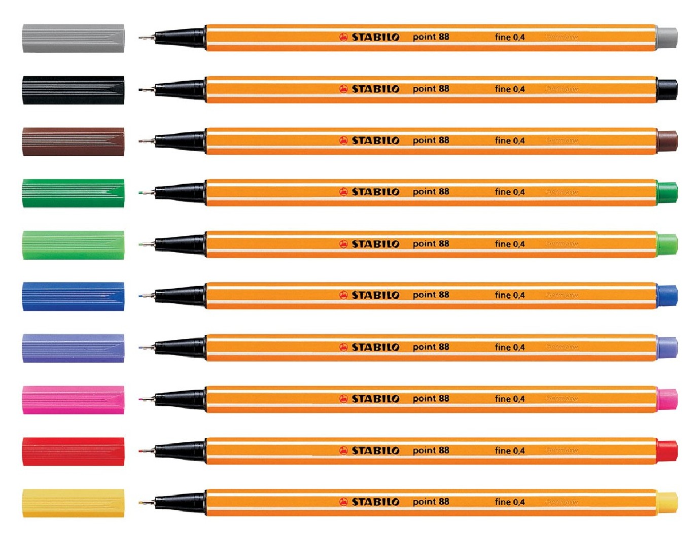 Μαρκαδόρος Point No.88/51  Turquoise Stabilo.