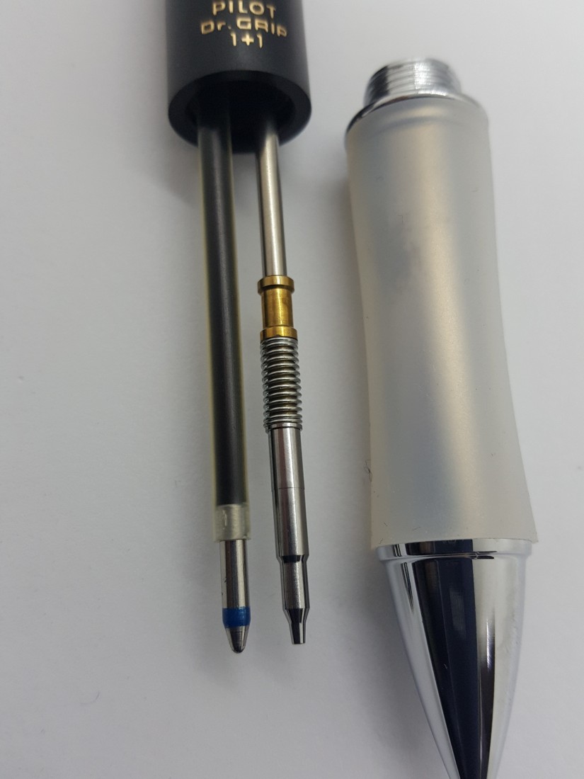 Ballpen & mechanical pencil 0,5mm 1+1 Dr. Grip Black Pilot