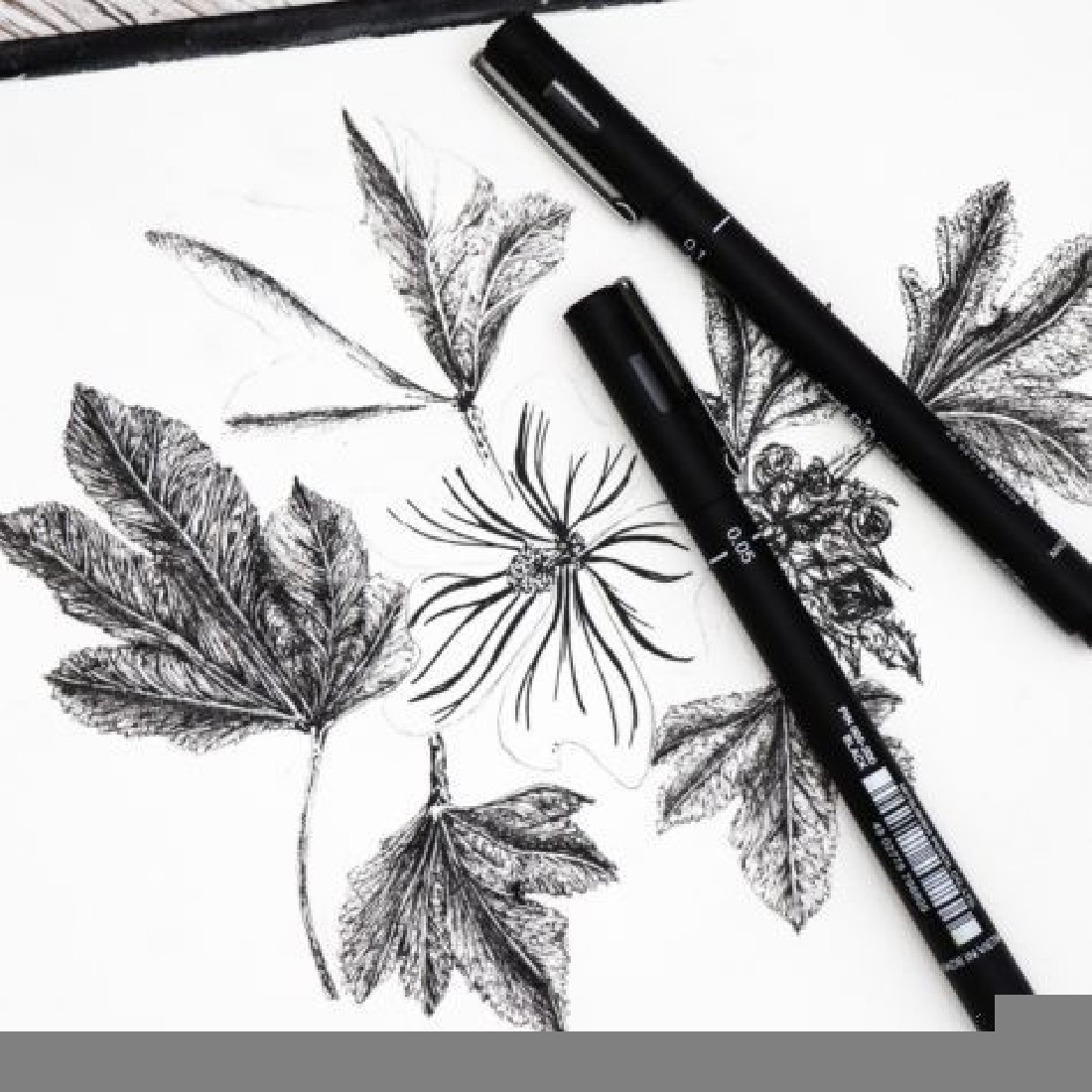 Μαρκαδόρος - Πινέλο Λεπτής Γραφής Μαύρος ΡΙΝBR-200 Uni