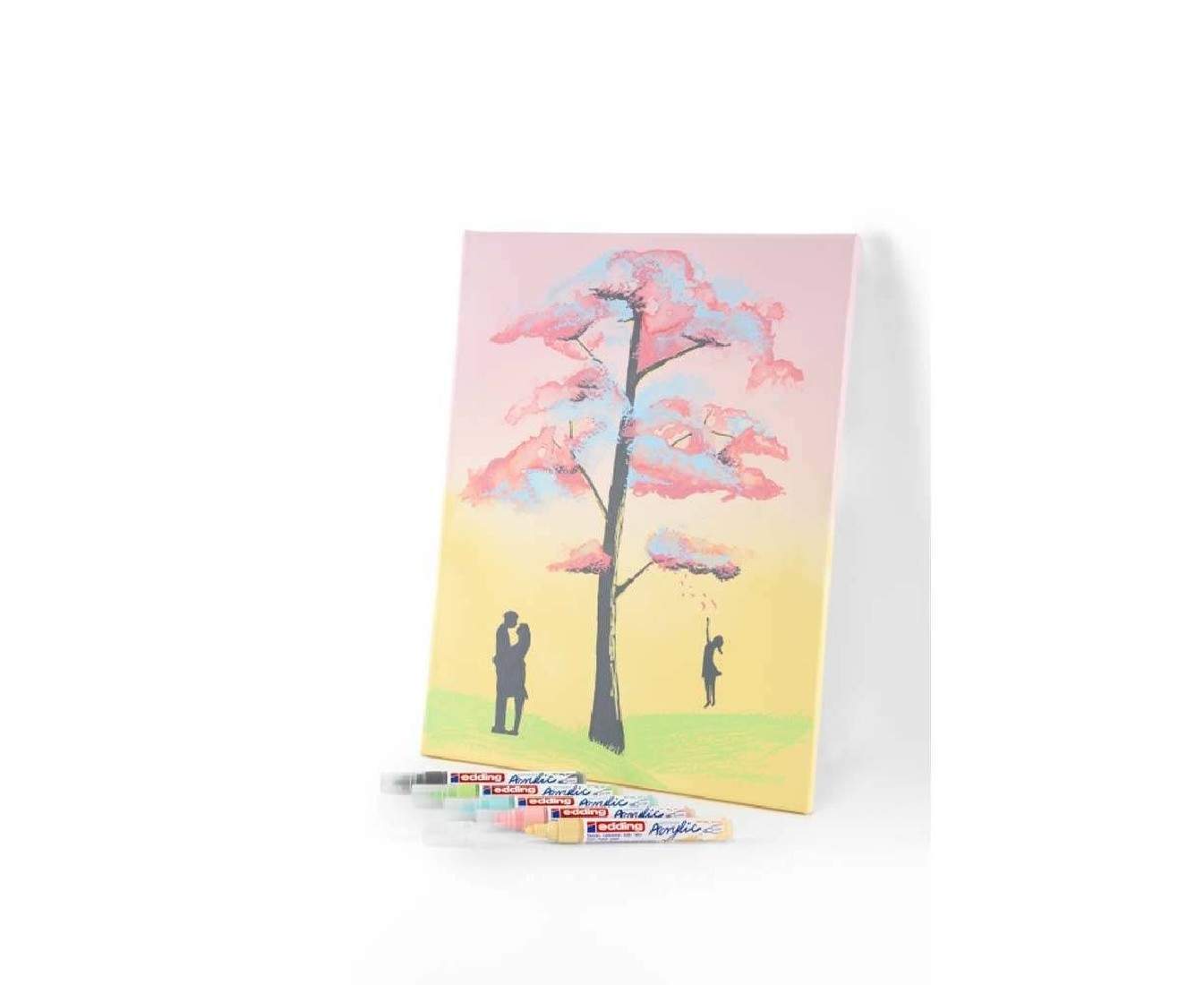 Μαρκαδόρος Υφάσματος 2-3mm 4500/69 Pink Edding