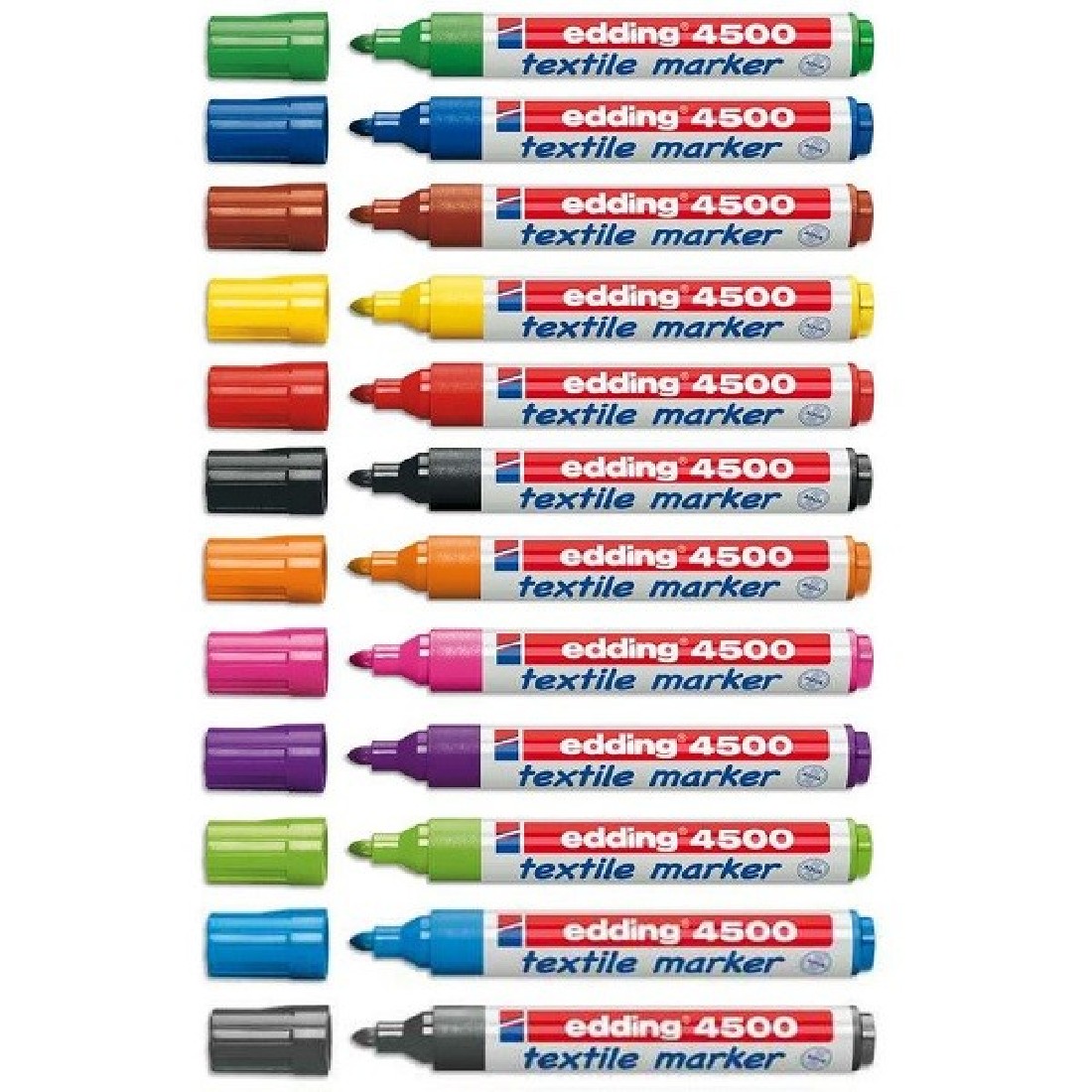 Μαρκαδόρος Υφάσματος 2-3mm 4500/8 Purple Edding