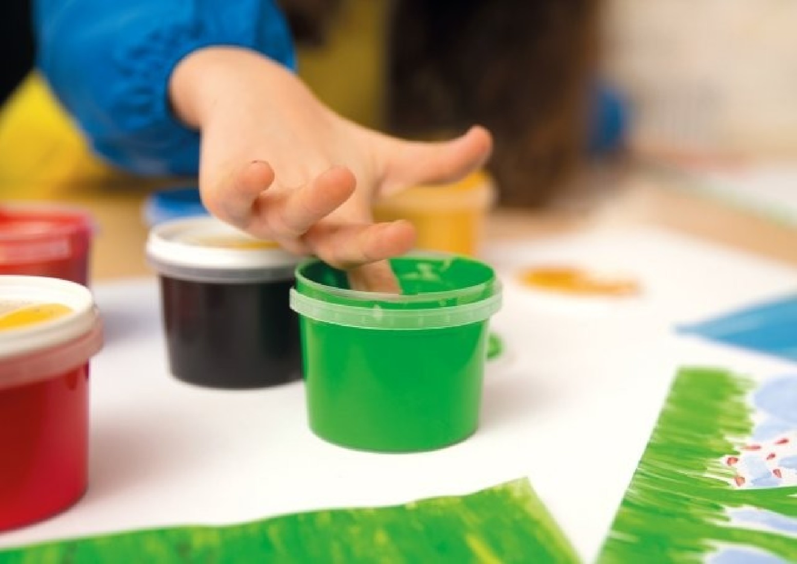 Δακτυλομπογιές 4 χρωμάτων 100 ml 578804 Eberhard Faber