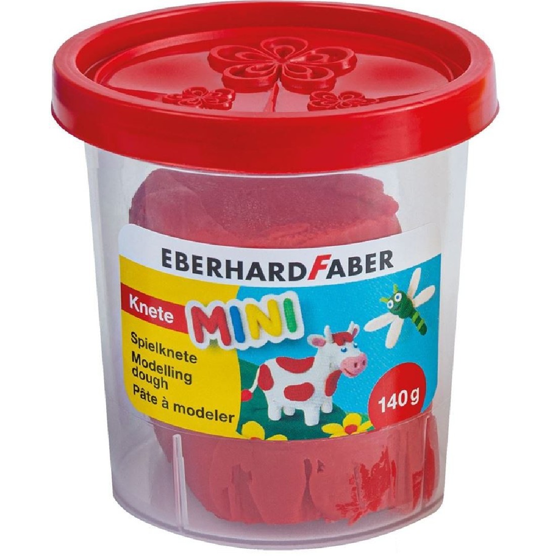 Πλαστοζυμαράκια 4 Χρωμάτων 140gr 572506 Eberhard Faber