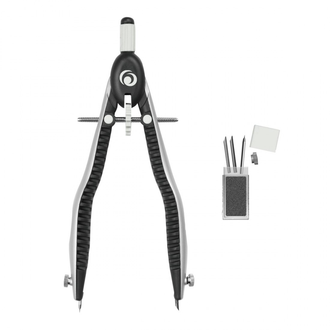 Herlitz Διαβήτης My Pen Μαύρο/Γκρι 11122322