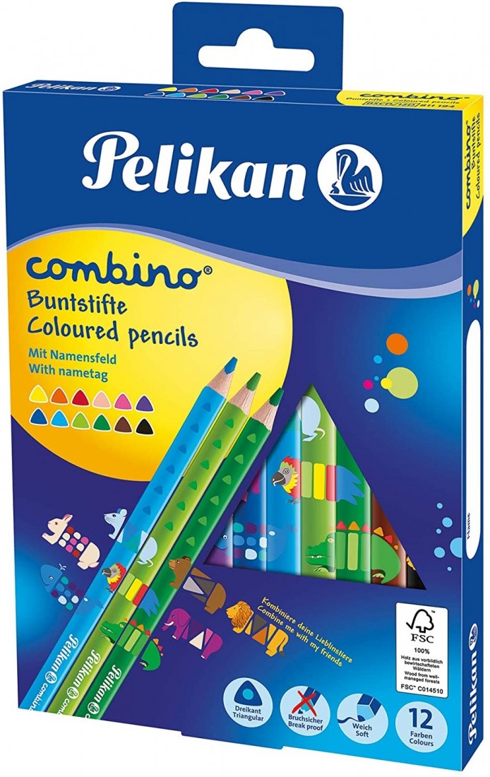Pelikan Combino 12 coloured pencils 811194.