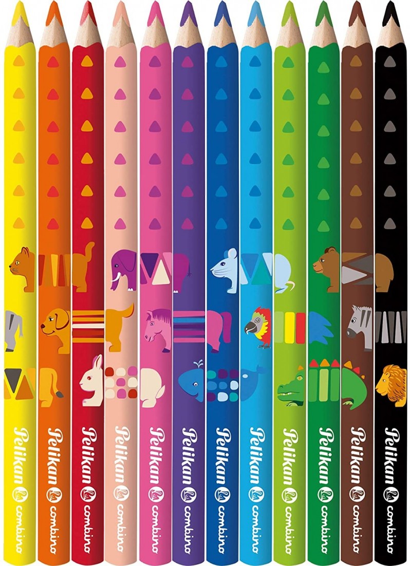 Pelikan Combino 12 coloured pencils 811194.