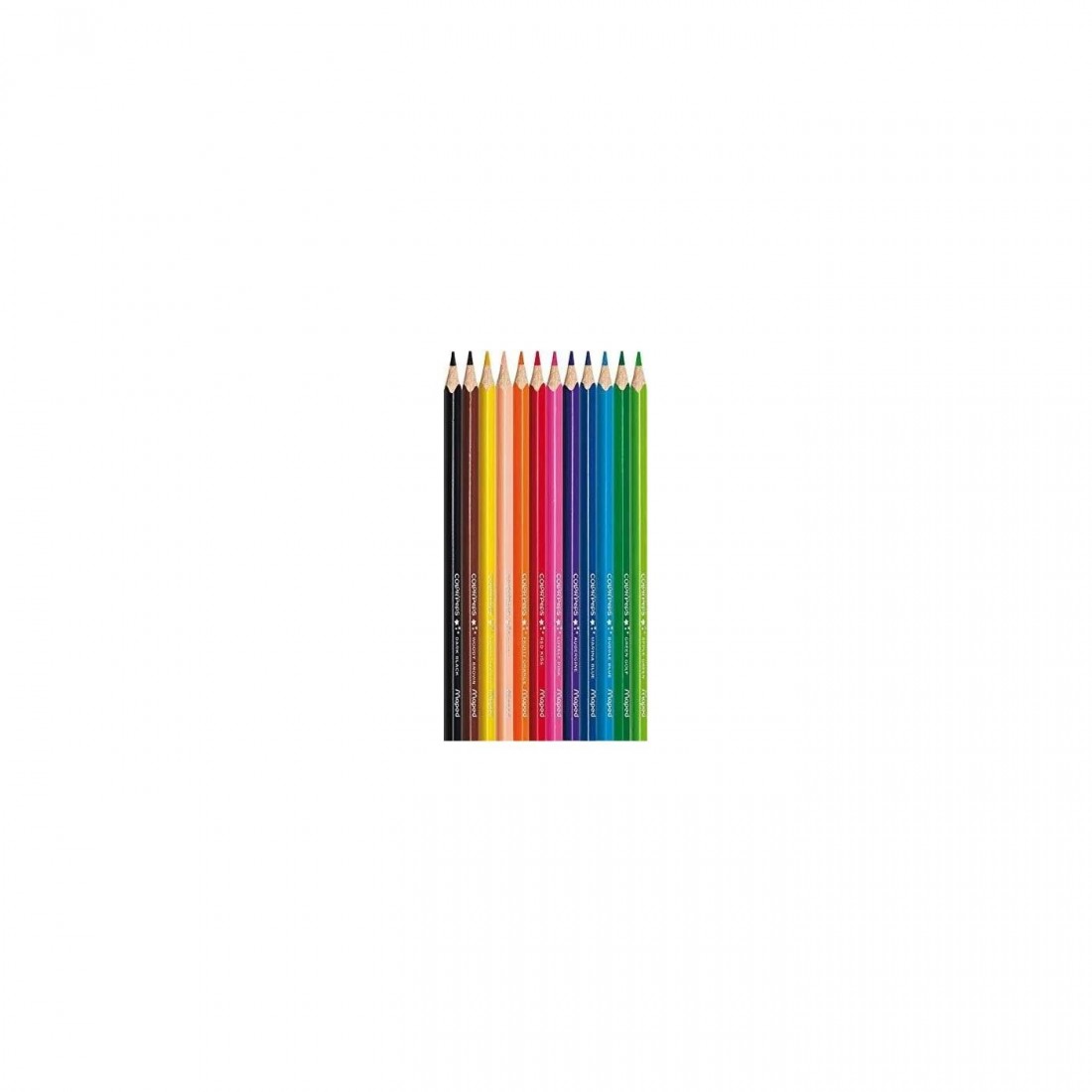 Ξυλομπογιές 12 τεμάχια Color peps 183212 Maped