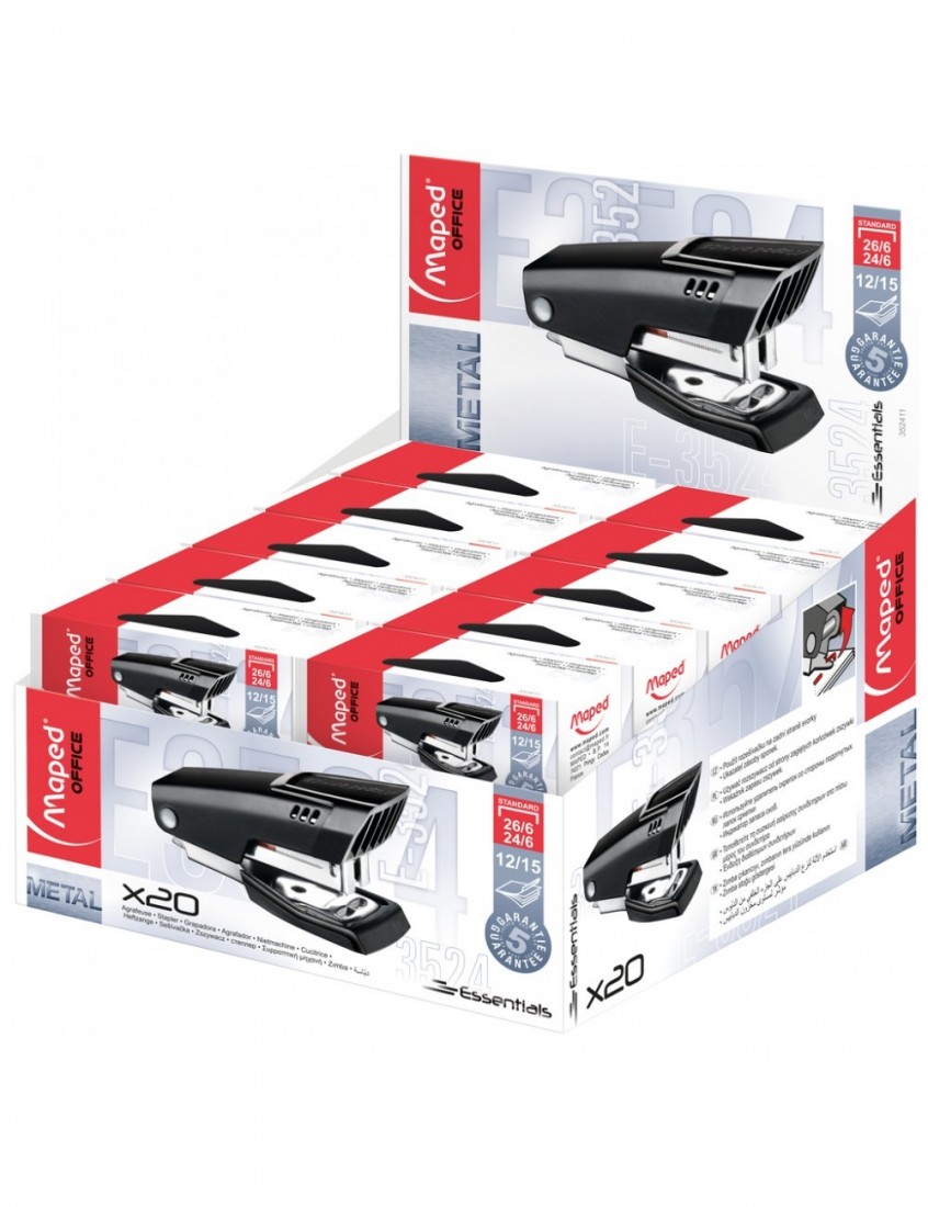 Συρραπτικό Essentials metal mini  24/6-26/6 352411 Maped