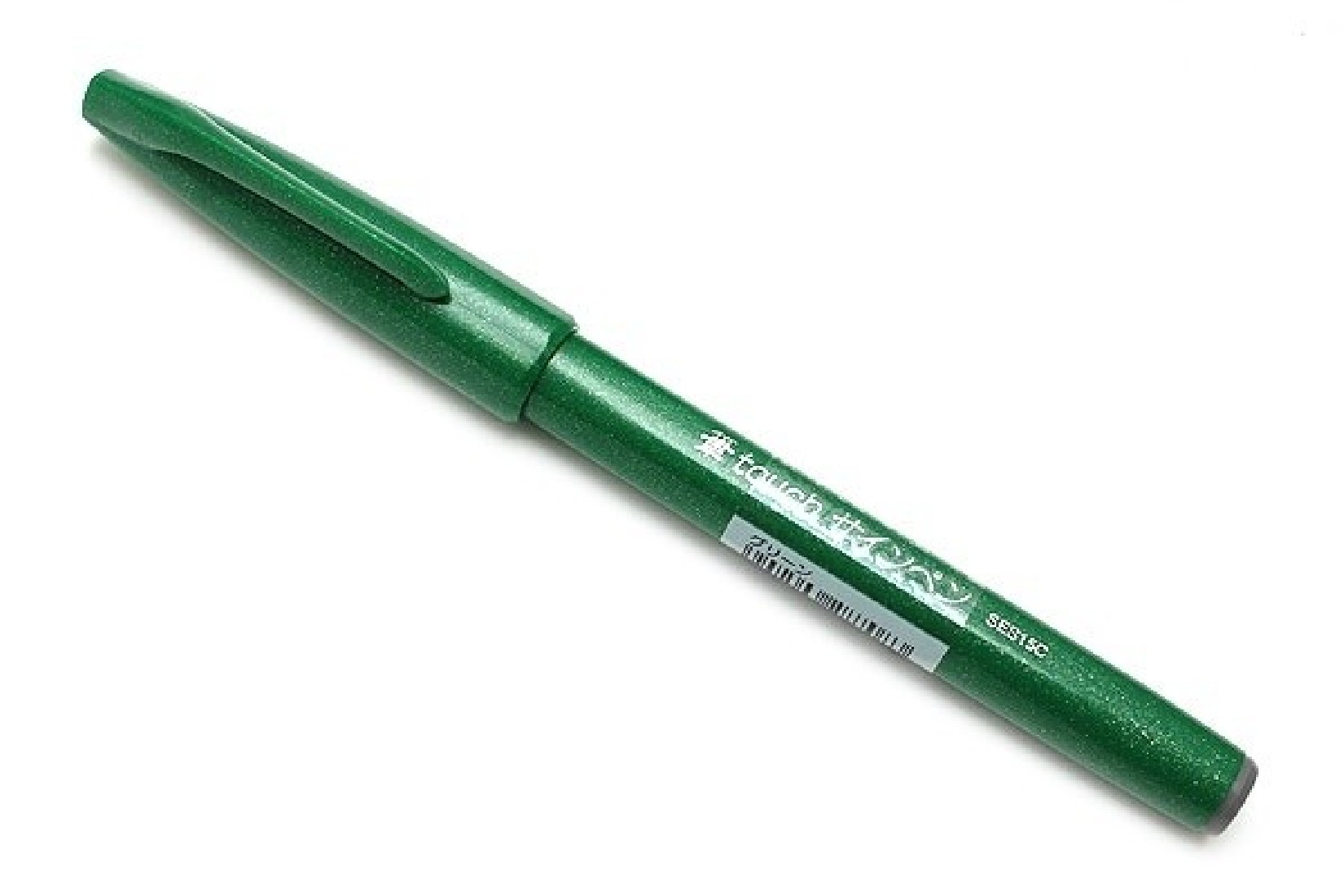 Pentel Fude Touch Brush Sign Pen - Green
