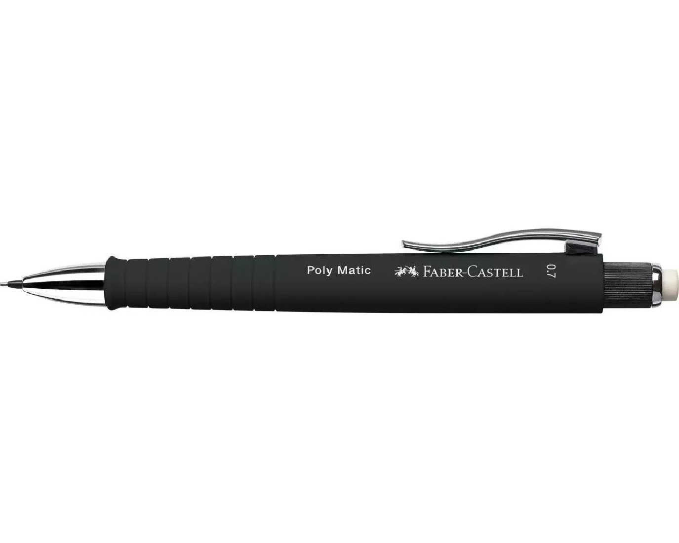 Mechanical Pencil Poly Matic 0.7mm Black 133353 Faber  Castell