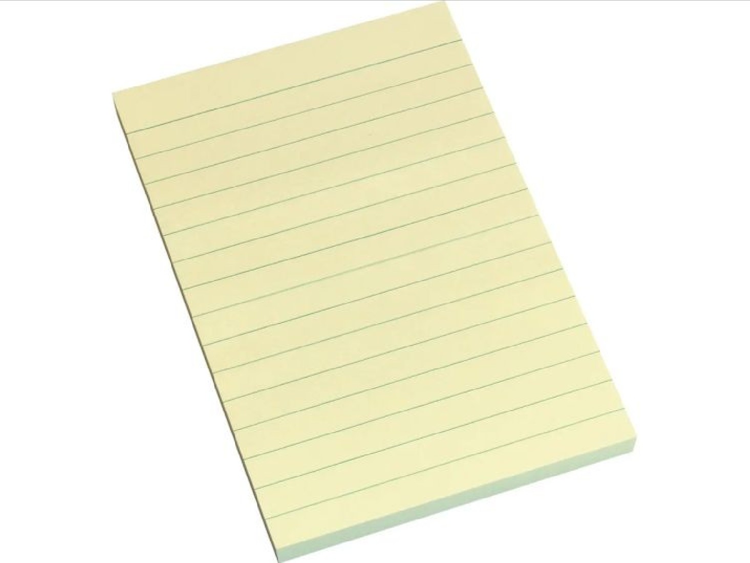 Χαρτάκια Σημειώσεων με Γραμμές Αυτοκόλλητα Ανοιχτό Κίτρινο 5669-01 Info Notes