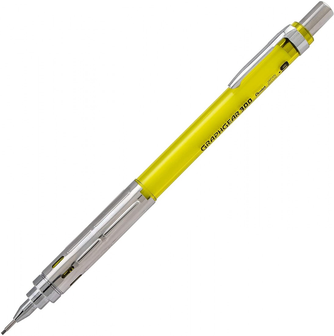 Pentel Graphgear 300 Yellow 0.9mm mechanical pencil  PG319-TGX