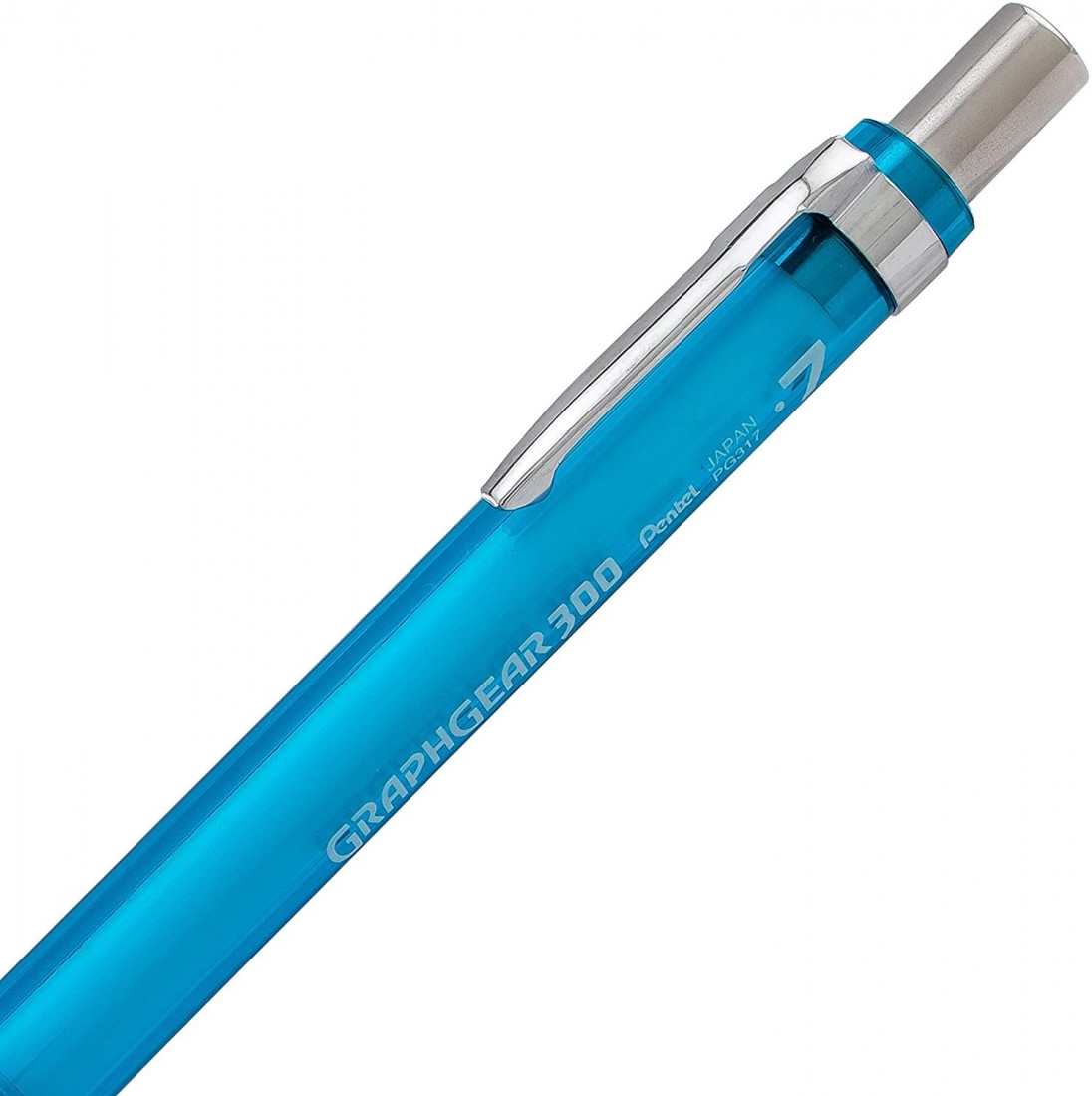 Pentel Graphgear 300 sky blue 0,7mm mechanical pencil  PG317-TSX