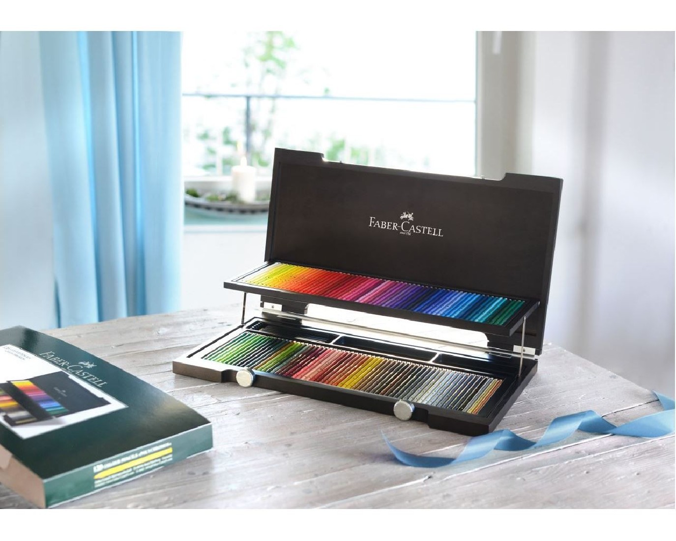 Faber Castell  Polychromos Artists Color Pencils - Wood Case of 120   110013