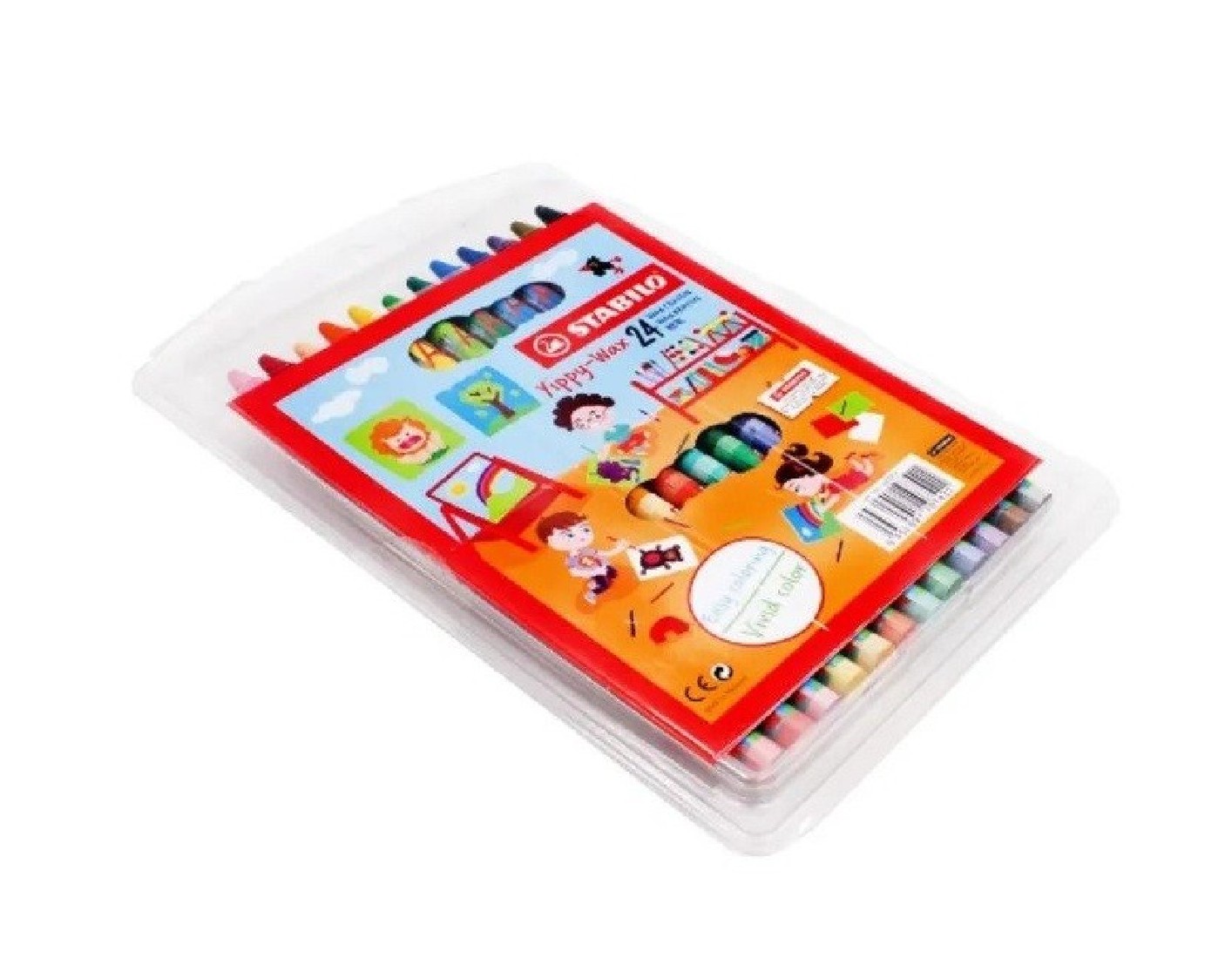 Κηρομπογιές Yippy-Wax  24 τμχ 2824PL Stabilo