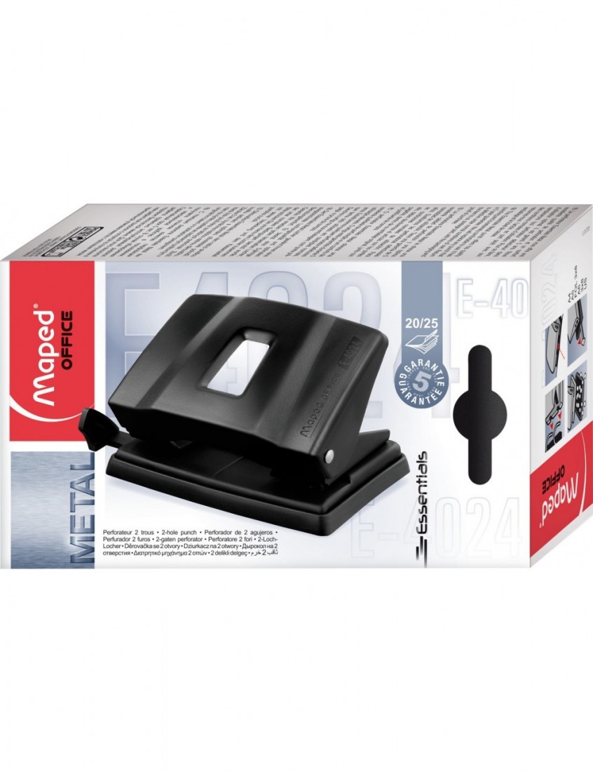 Περφορατέρ Essentials 20/25 φύλλα  Ν402411 Maped