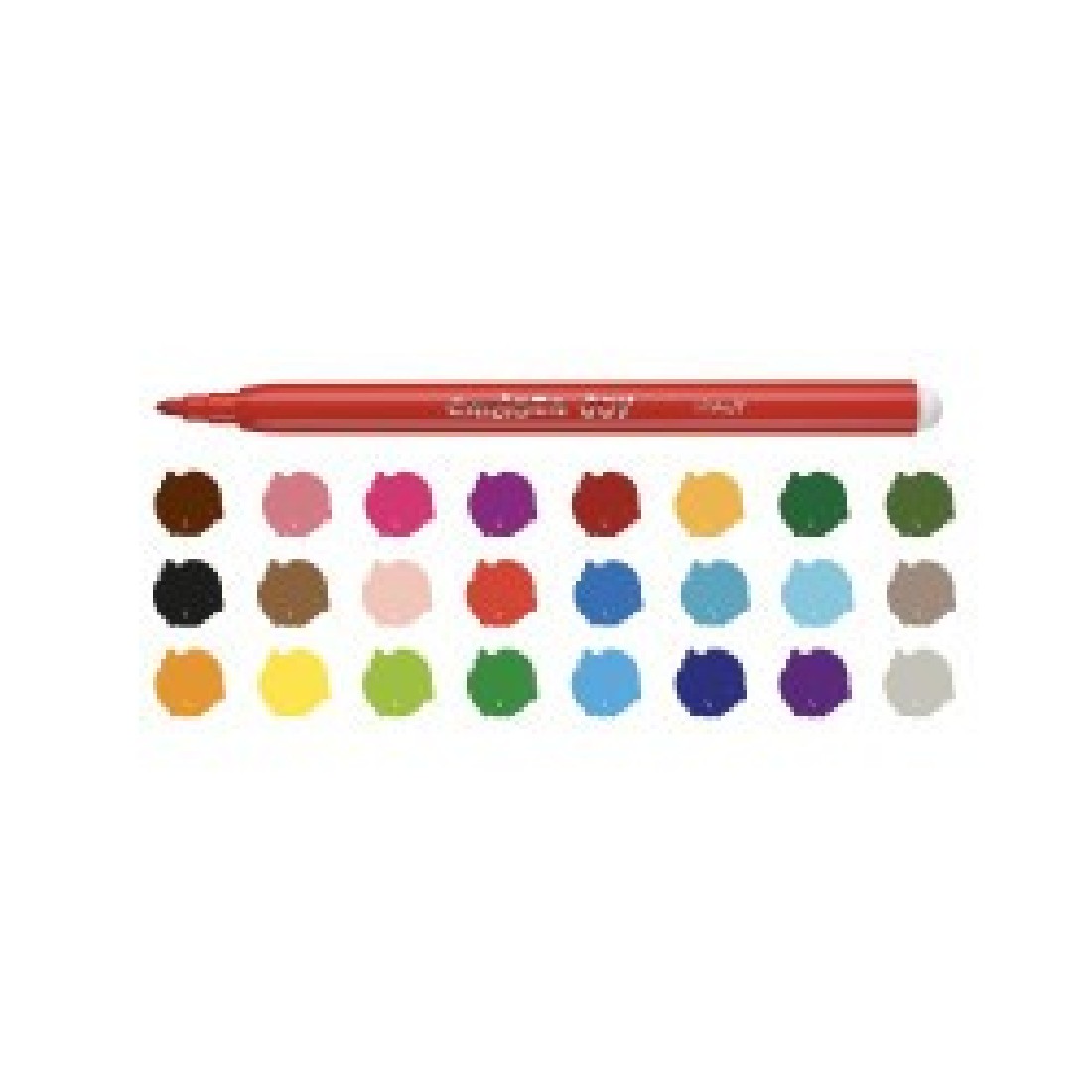 Carioca Μαρκαδόροι Superwashable Joy 24 τμχ 40615